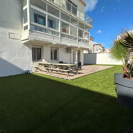 아파트 10 Metres De La Plage Avec Piscine Et Jardin *